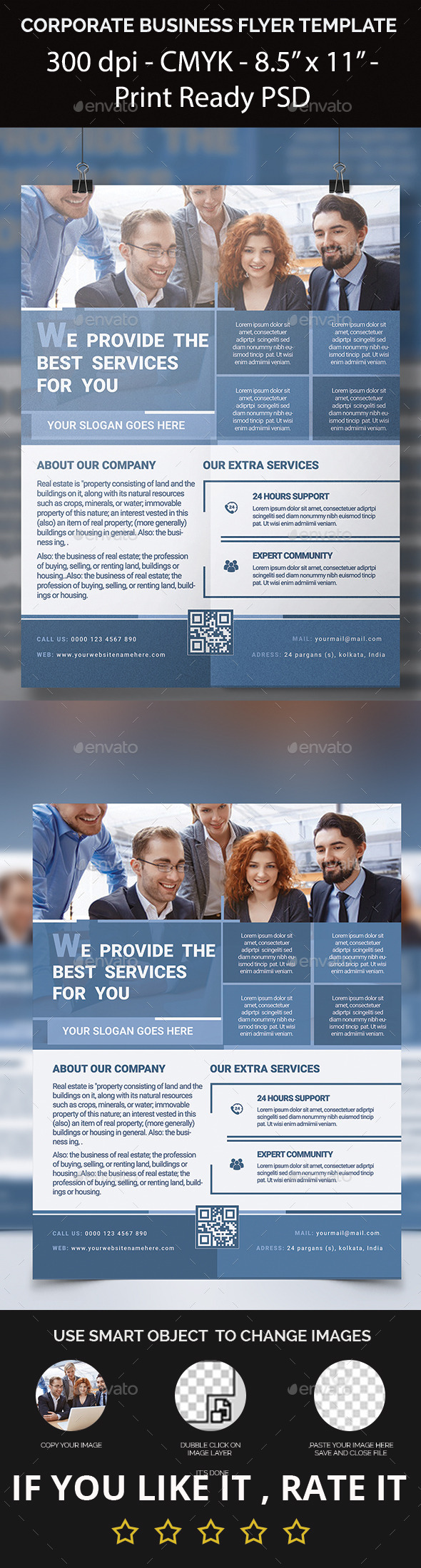 Corporate Business Flyer Template - Corporate Flyers