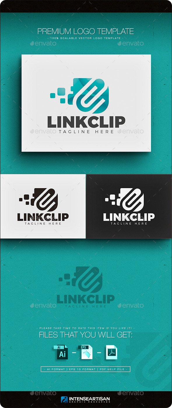 Link Clip Logo - Objects Logo Templates