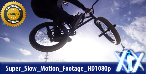 Young Man Performs BMX Stunts