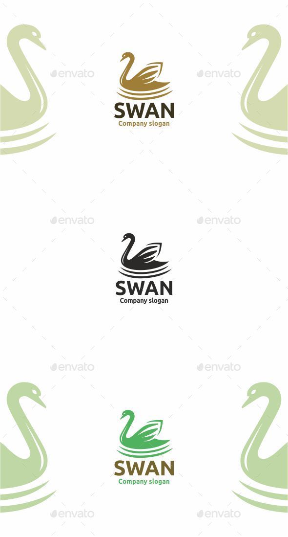 Swan - Animals Logo Templates