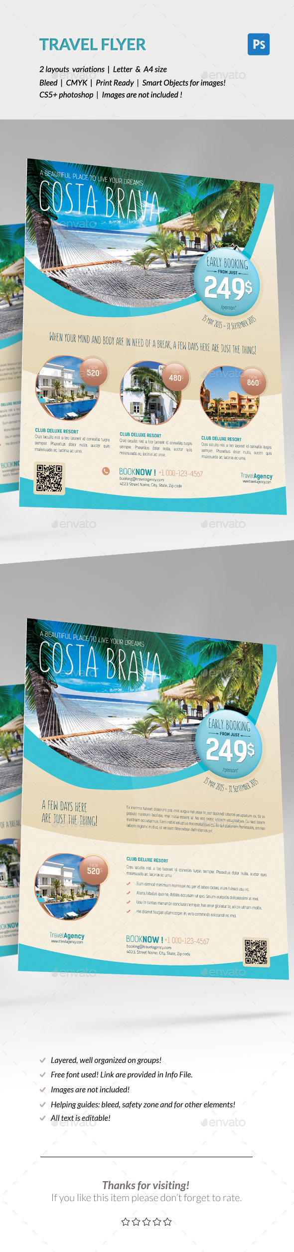 Travel Flyer - Holidays Events