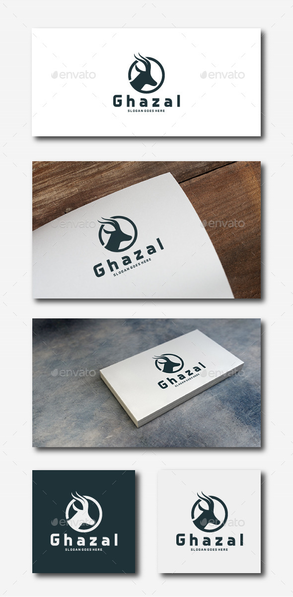 Ghazal Logo - Animals Logo Templates