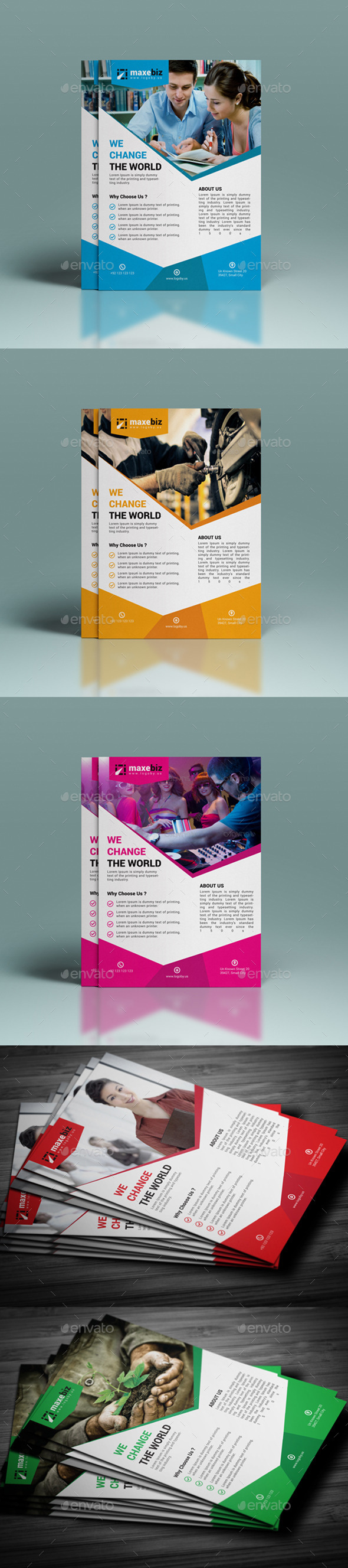 Corporate Business Flyer Template - Corporate Flyers