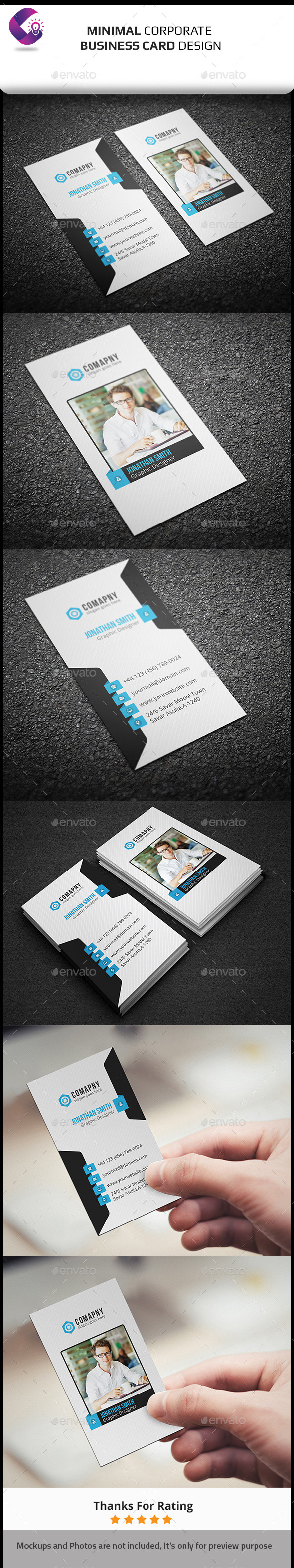 Corporate Business Card - Corporate Business Cards
