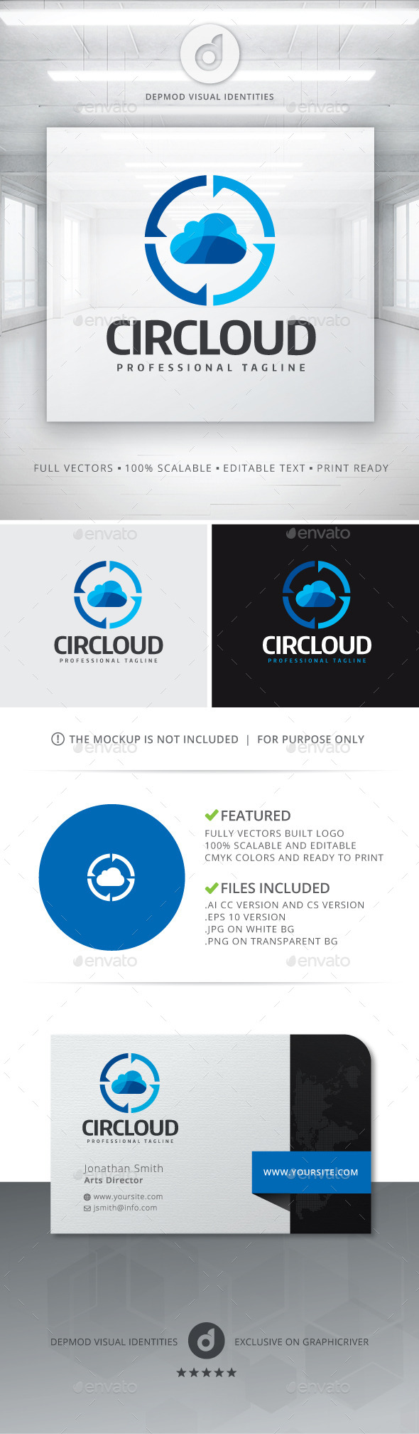 Circloud Logo - Objects Logo Templates