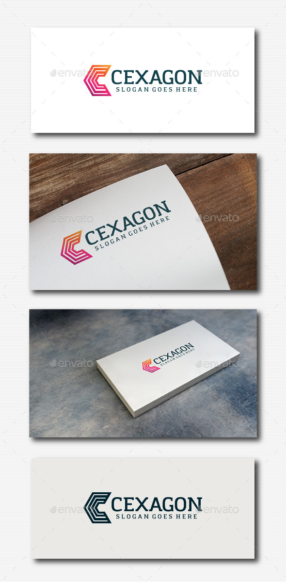 Cexagon Logo - Letter C - Letters Logo Templates
