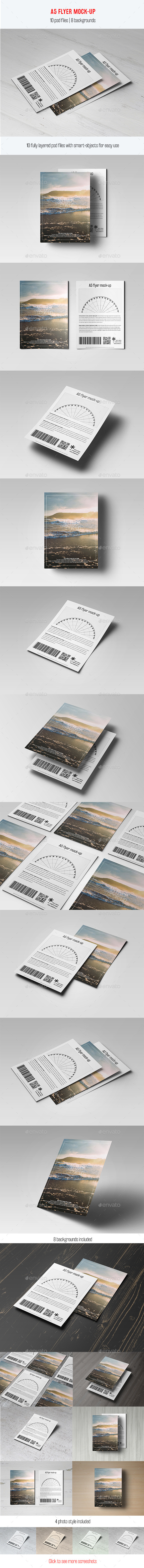 A5 Flyer Mock-Up - Flyers Print