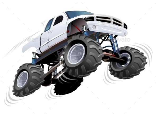 Monster Truck - Man-made Objects Objects