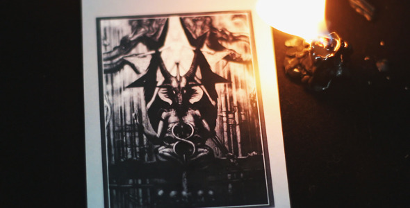 Tarot Card Devil alt