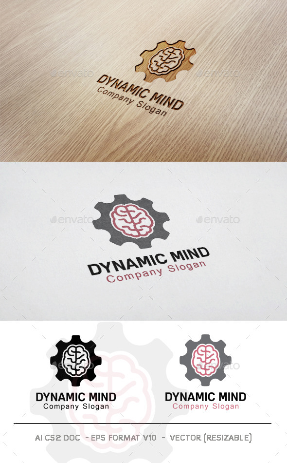 Dynamic Mind Logo - Symbols Logo Templates