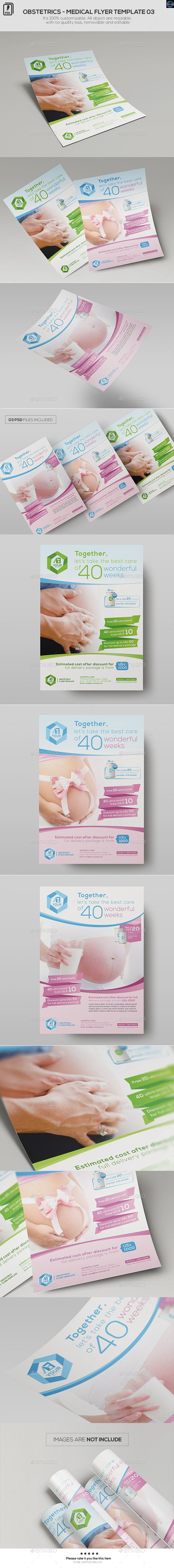 Obstetrics-Medical Flyer Template 03 - Corporate Flyers