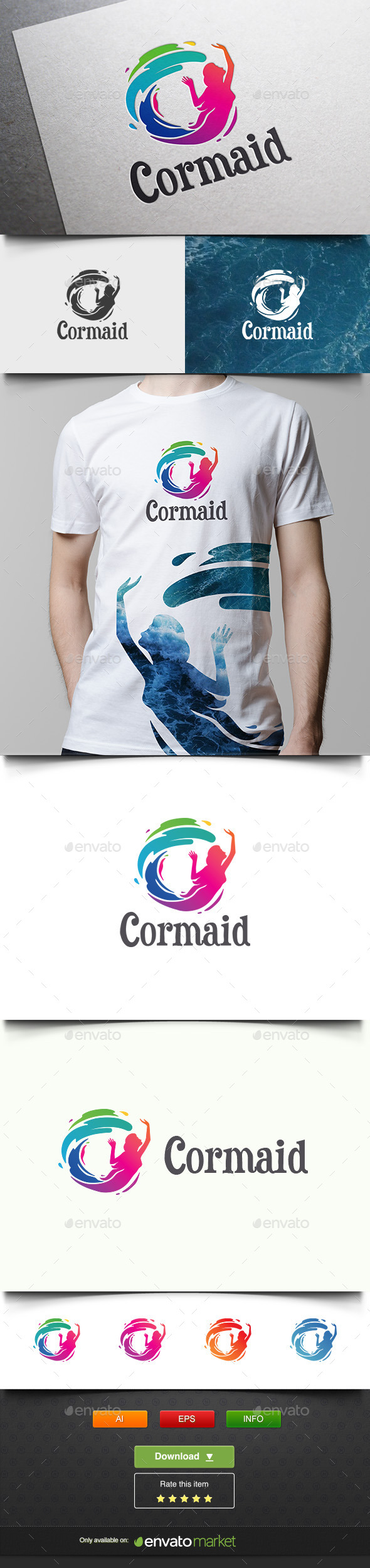 Cormaid - Humans Logo Templates