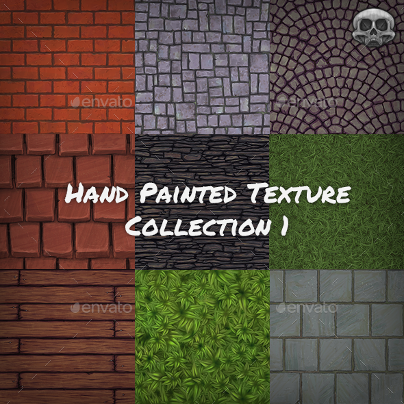 Hand Painted Texture - 3Docean 11785280