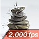 Water Is Splashing On A Wellness Stone Tower - VideoHive Item for Sale