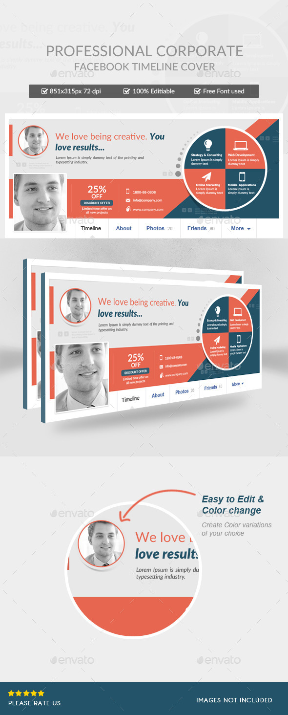 Corporate Facebook Timeline Covers - Facebook Timeline Covers Social Media