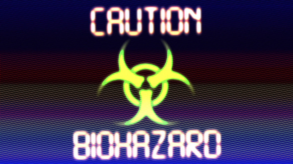 Caution Biohazard