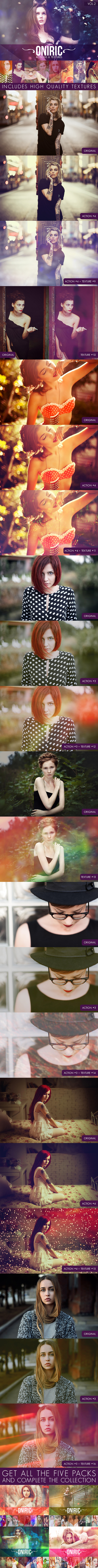 Oniric Actions and Textures Vol.2 - Photo Effects Actions
