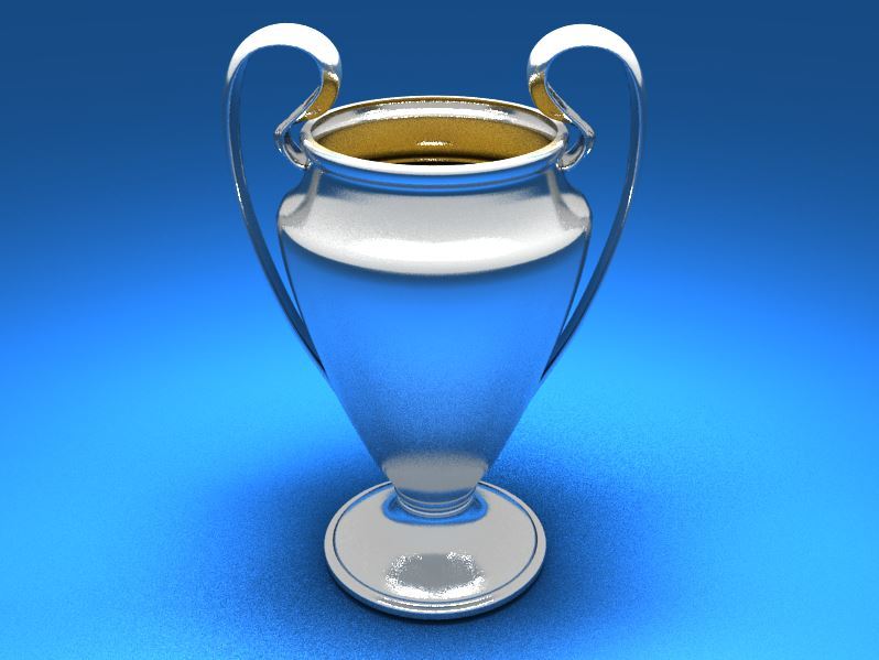 European Champions Cup Trophy By Subzeroz 3docean