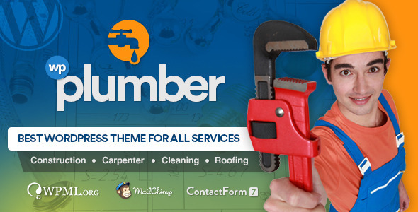 Plumber | Building & Construction Business Theme - Business Corporate
