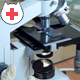 Doctor Work In Laboratory See In Microscope 2 in 1 - VideoHive Item for Sale