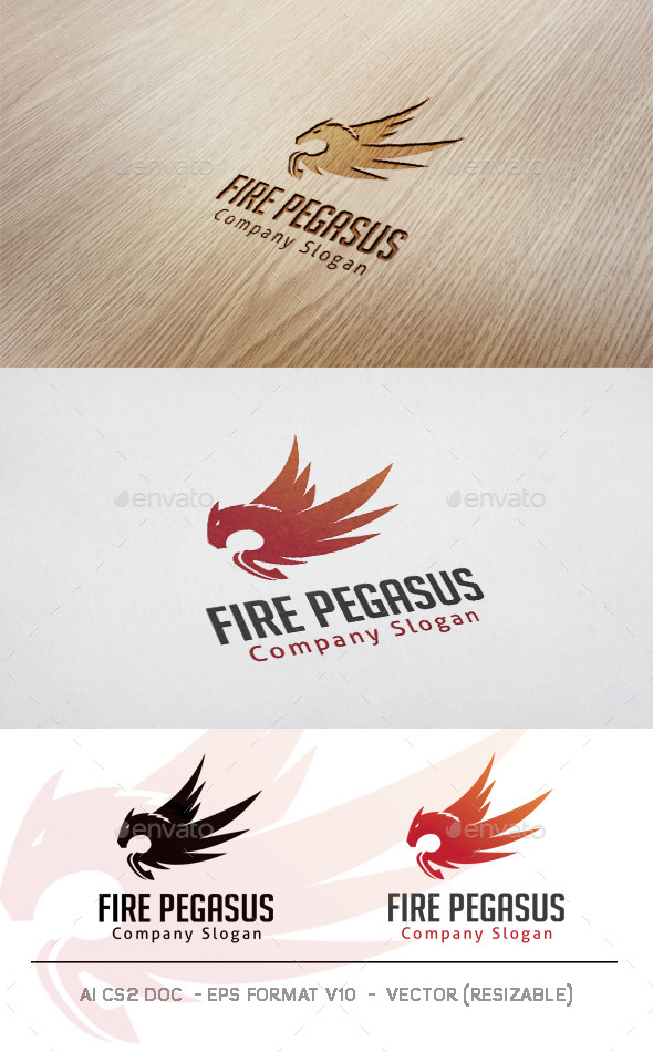 Fire Pegasus Logo