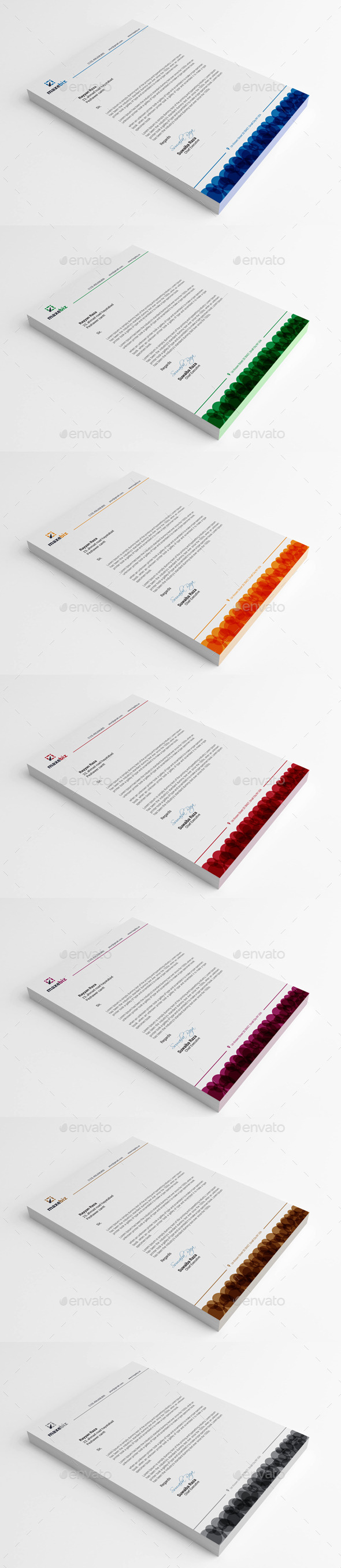 Letterhead - Stationery Print Templates