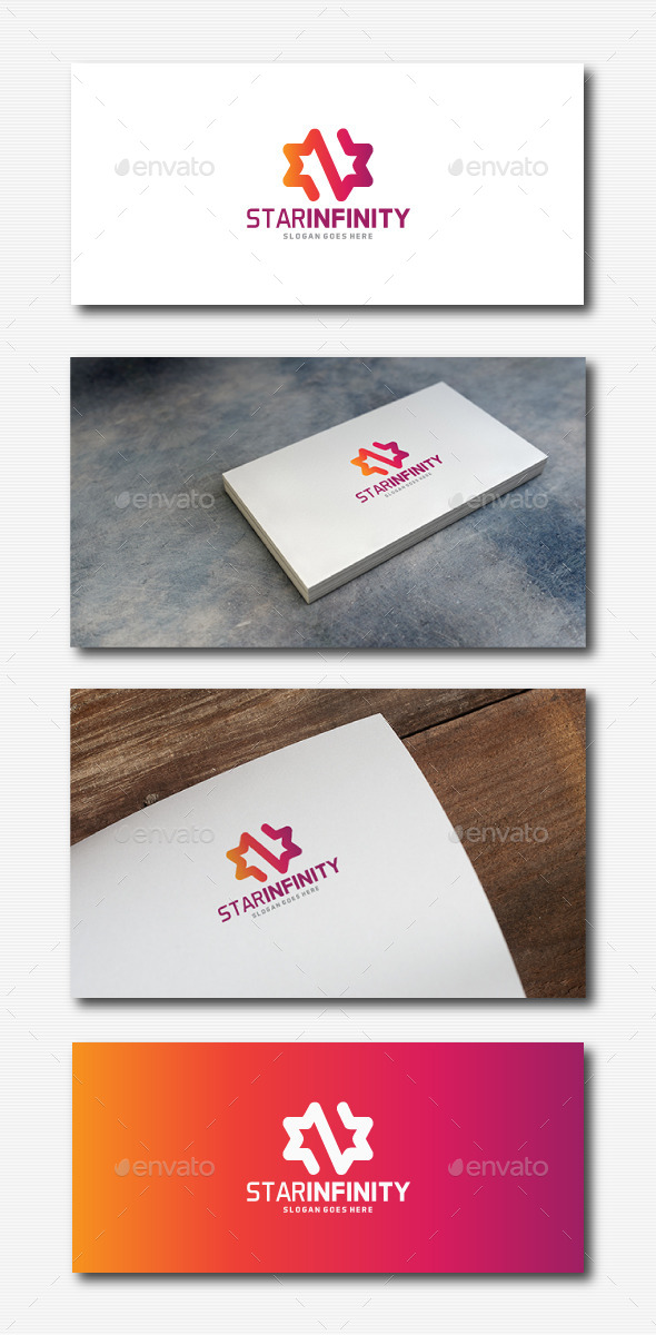Star Infinity Logo - Symbols Logo Templates