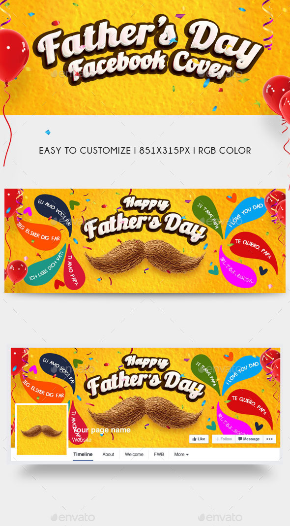 Father's Day Facebook Cover - Facebook Timeline Covers Social Media