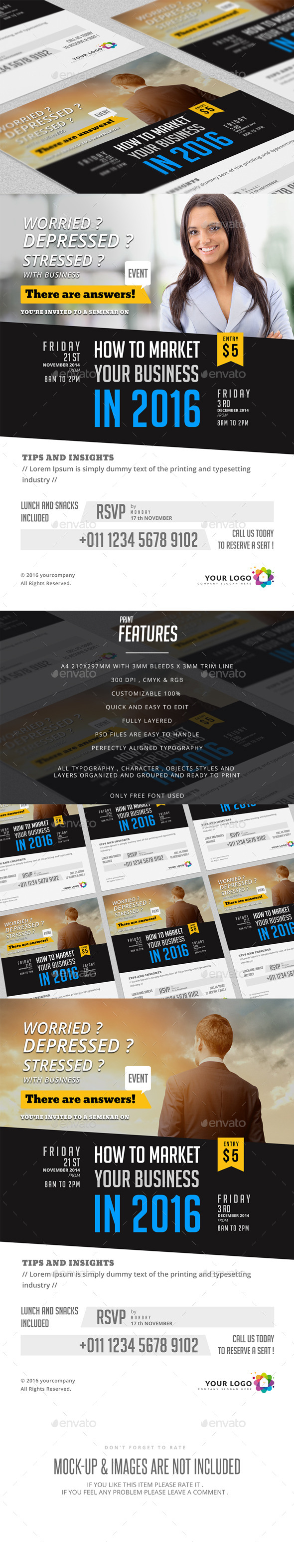 Business Event Flyer & Poster - Events Flyers