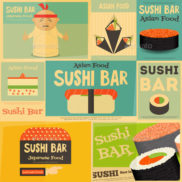 Sushi - Food Objects