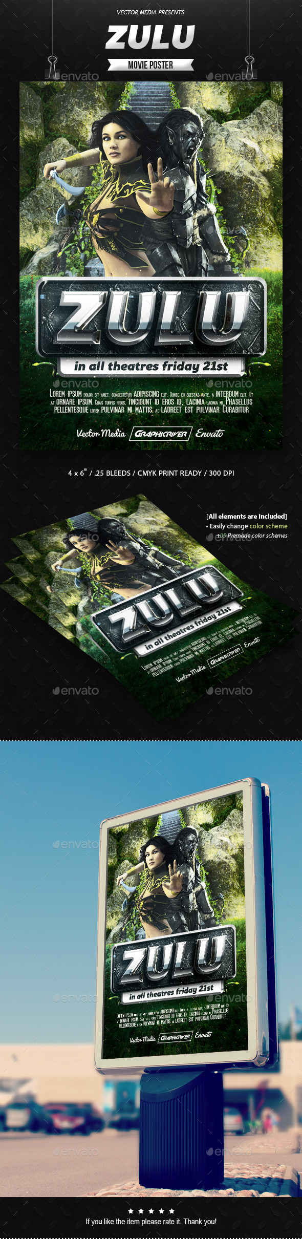 Zulu - Movie Poster