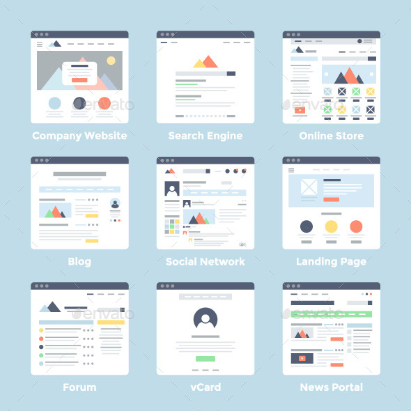 Website Templates - Web Icons