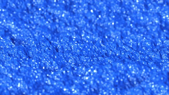 Shining Blue Noise Wave with Light Bokeh