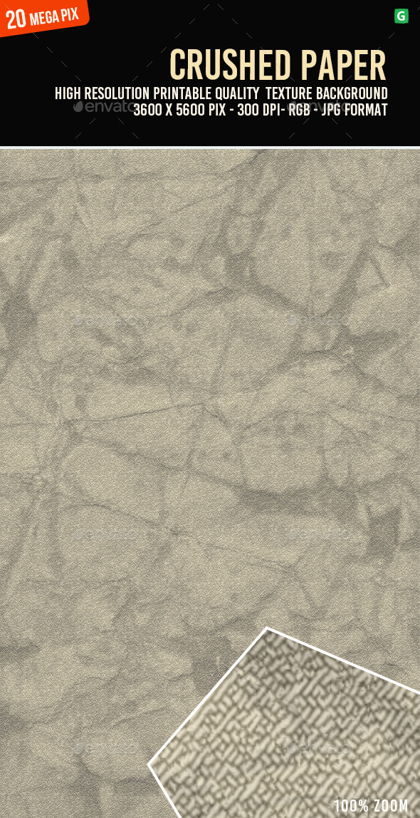 Crushed Paper 104 - Paper Textures