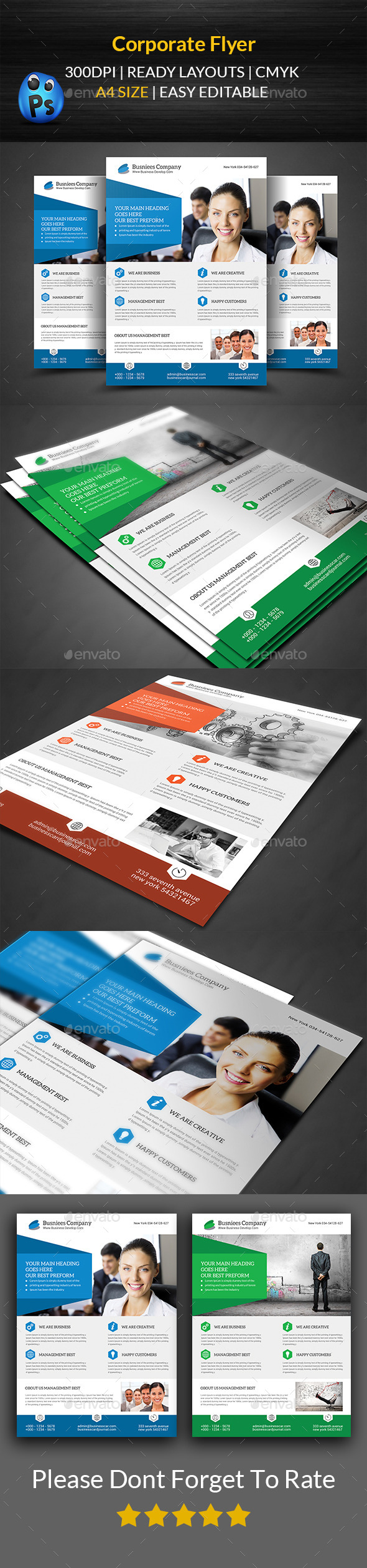 Corporate Flyer Template - Corporate Flyers