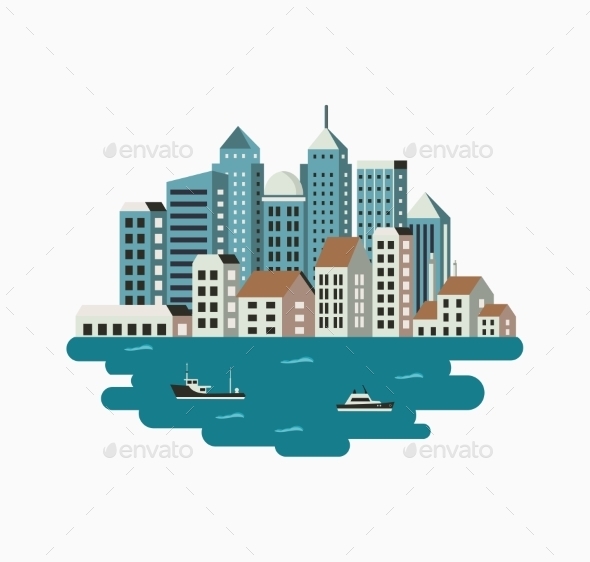 Print City - Buildings Objects