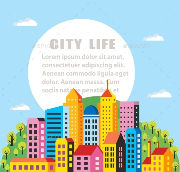 Flat Style - Buildings Objects