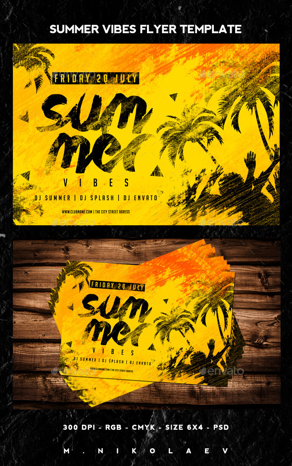 Summer Vibes Flyer