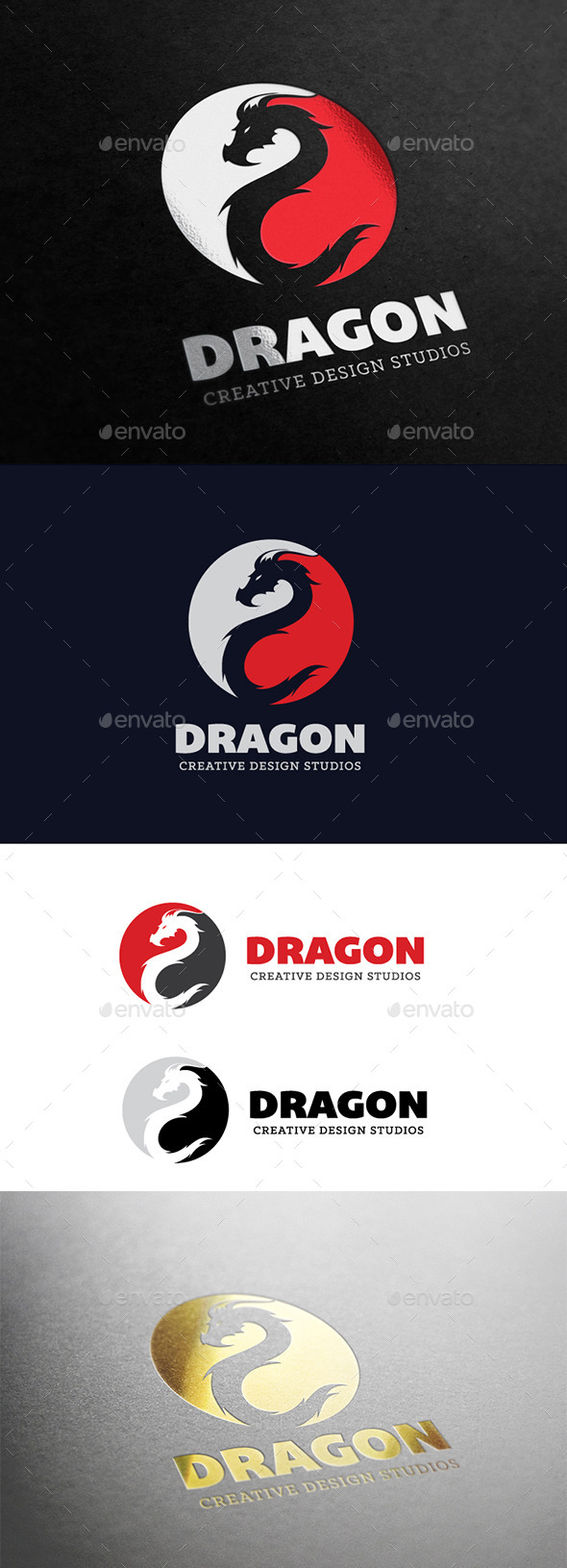 Dragon - Animals Logo Templates