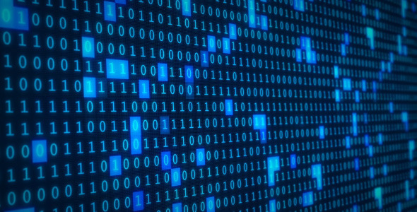 Binary Code Background, Motion Graphics | VideoHive