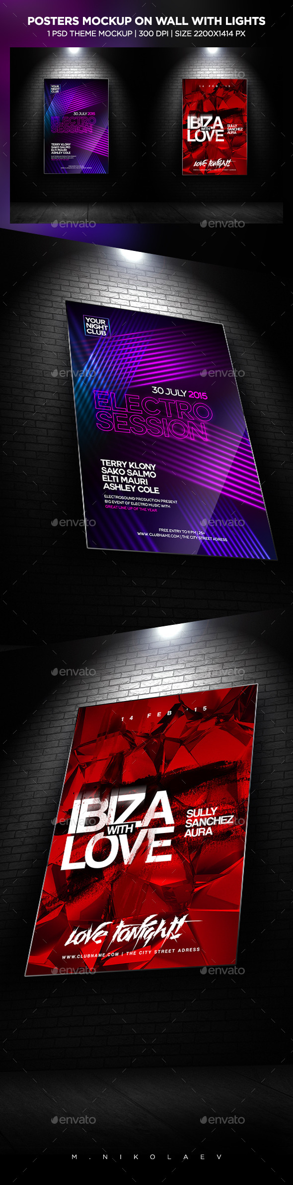 Posters Mockup - Posters Print