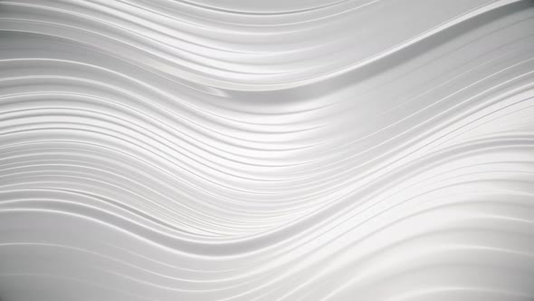 White Glossy Motion Background