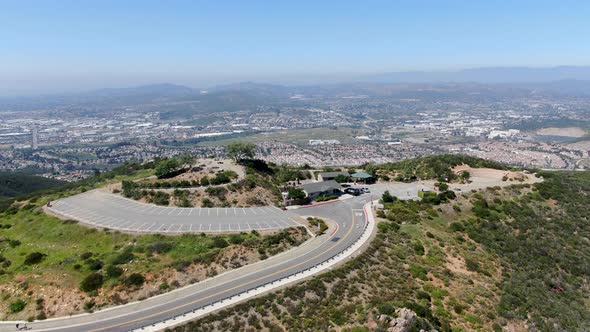 Aerial View of Double Peak Park in San Marcos alt