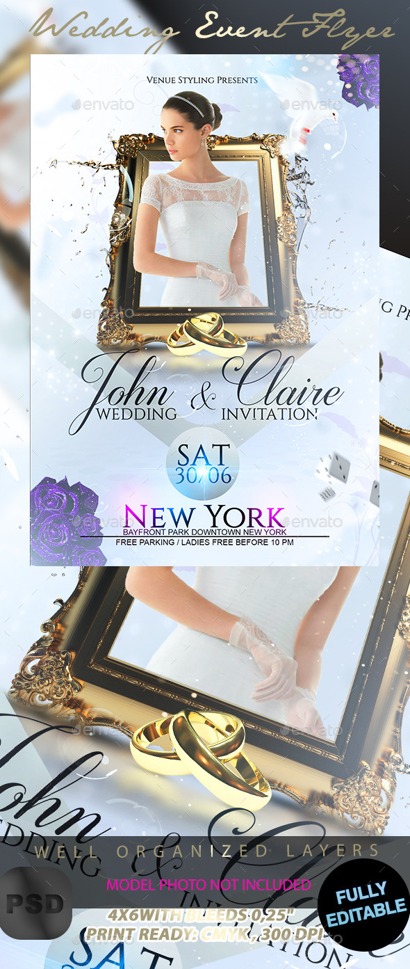 Wedding Event Flyer - Events Flyers