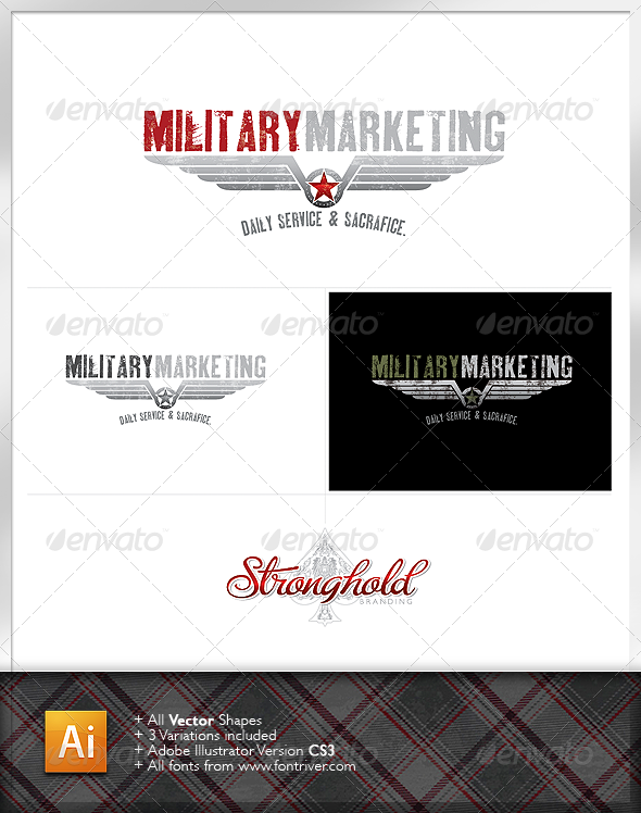 Military Crest 2 Logo - Crests Logo Templates