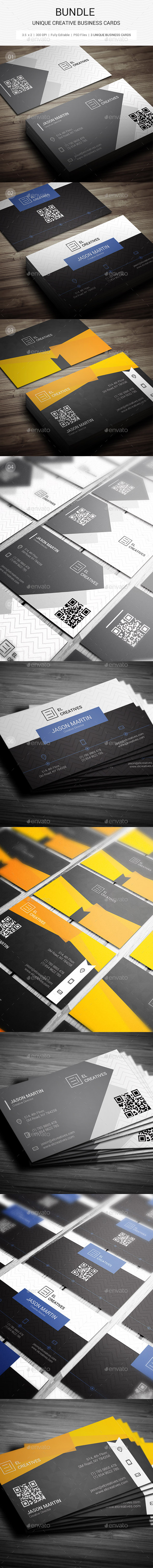 Bundle - Creative Business Cards - 122 - Creative Business Cards