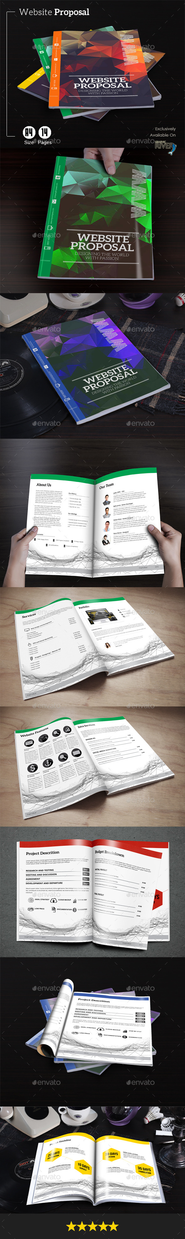 Website Proposal - Proposals & Invoices Stationery