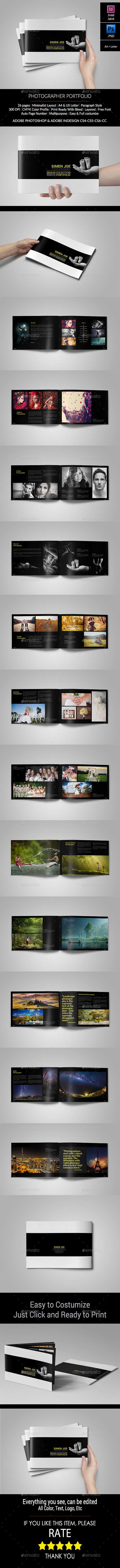 Photographer Portfolio / Catalogs - Portfolio Brochures