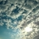 Clouds Moving In The Sky, The Sun Is Shining - VideoHive Item for Sale