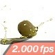 Olive Is Falling Into A Spoon With Oil 2 - VideoHive Item for Sale